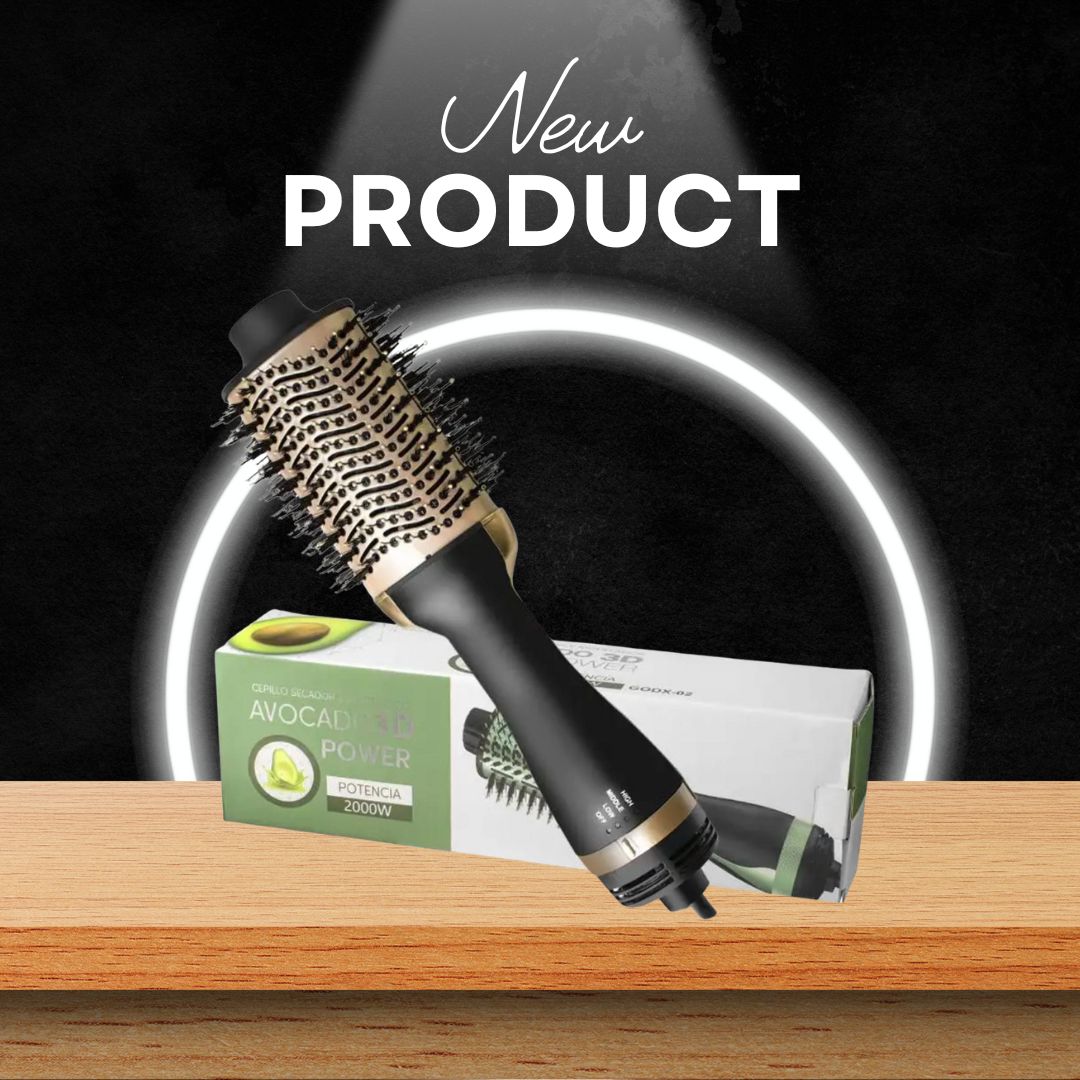 New Upgrade Version 3 in 1 Hair Dryer & Straightener (2000 watt)