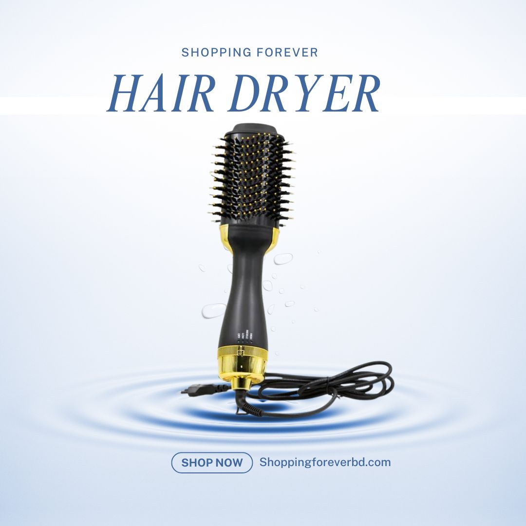 NEW! Upgrade Version One Step 4 in 1 Hair Dryer and Styler.(2000 Watt)