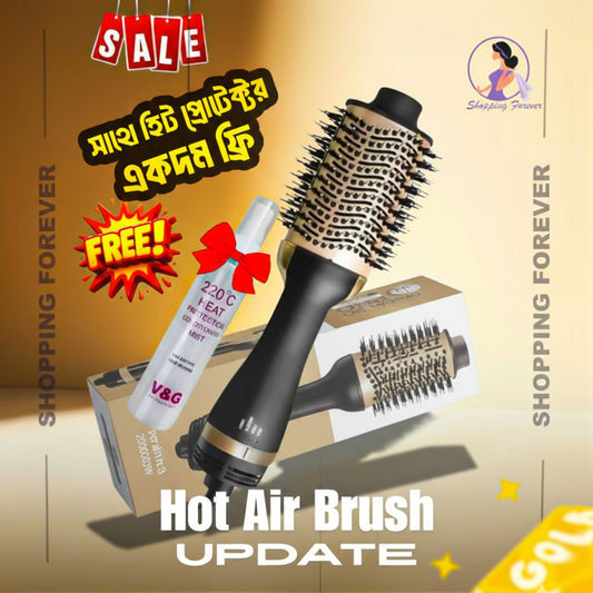 New Upgrade Version 3 in 1 Hair Dryer &  Straightener (2000 watt)
