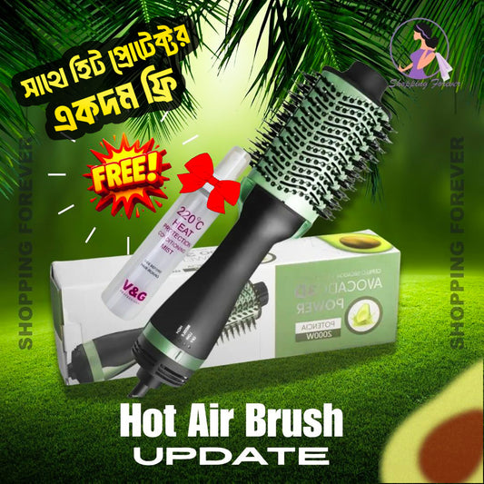 New Upgrade Version 3 in 1 Hair Dryer &  Straightener (2000 watt)