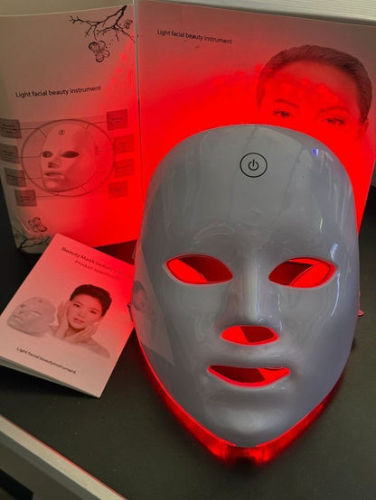 7-in-1 LED Light Therapy Mask – Professional Skincare Tool