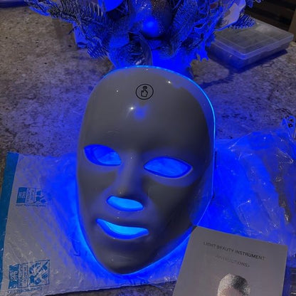 7-in-1 LED Light Therapy Mask – Professional Skincare Tool